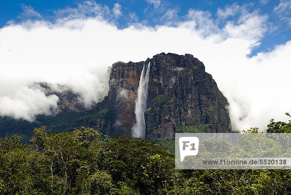 Salto Angel Der H Chste Wasserfall Der Welt Canaima Nationalpark