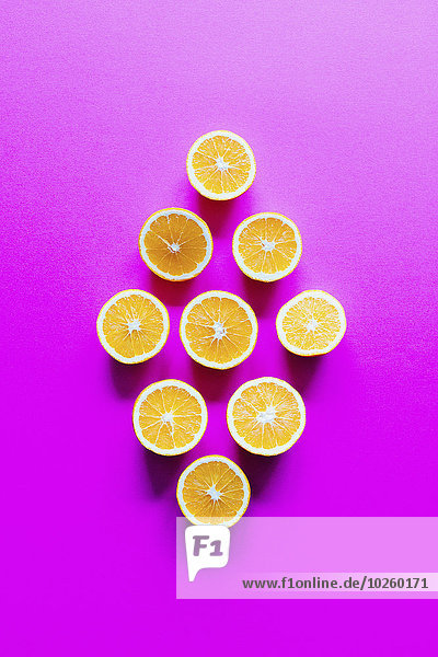 Form,Formen,über,Scheibe,Hintergrund,arrangieren,pink,schießen,gerade,Diamant,orangefarben,orange,Blechkuchen