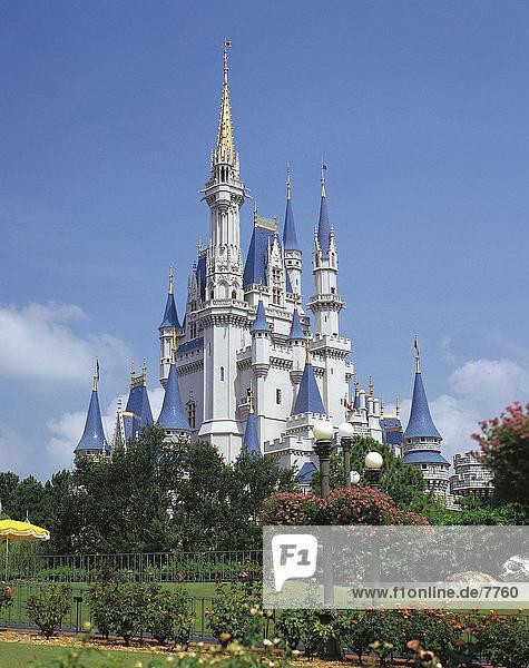 Garten vor Theme Park Resort  Walt Disney World  Orlando  Florida  USA