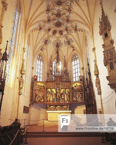 Altar der Kirche im Kloster,  Benediktiner-Kloster,  Blaubeuren,  Baden-Württemberg,  Deutschland