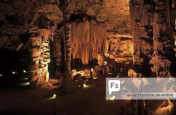 Felsformation in Höhle Cango Caves Südafrika