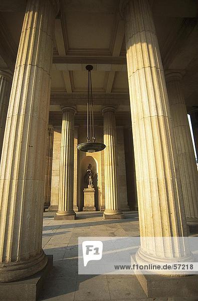 Details of monument  Brandenburg Gate  Berlin  Germany
