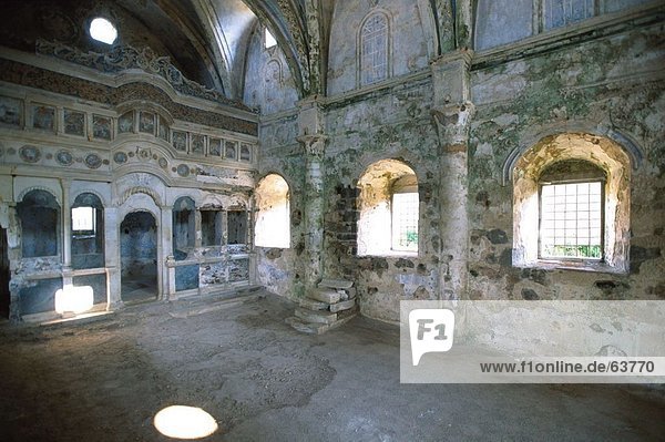 Interieur der alten Gebäude  Fethiye  Mugla  Türkei