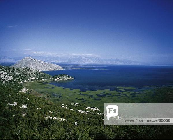 Luftbild von Küste  Montenegro
