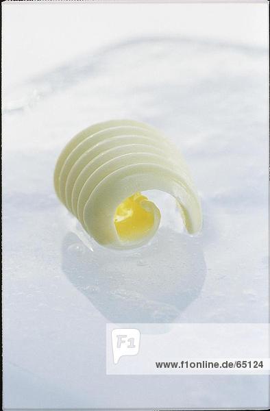 Nahaufnahme der Butter auf Eis