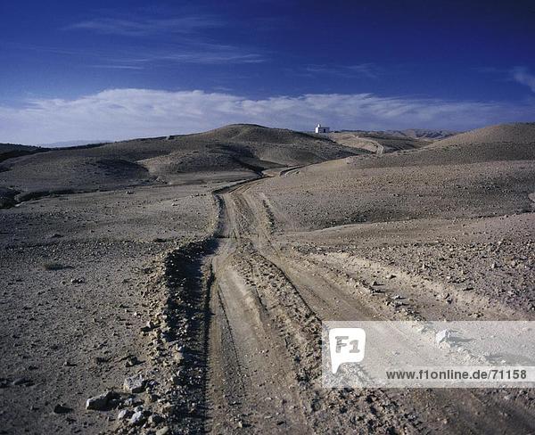 10015345  Sahara  Straße  Tunesien  Afrika  Nord-Afrika  Wüste  wild Hang