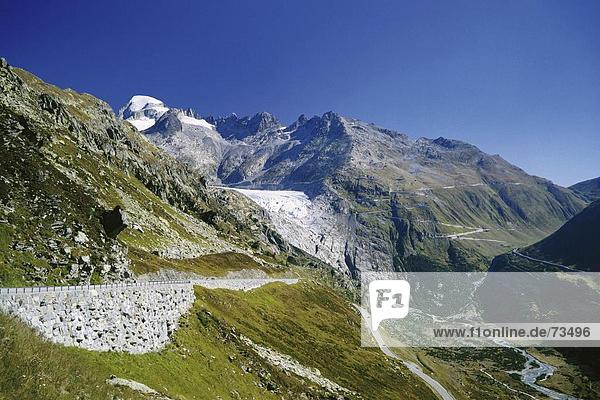 10505057  Dammastock  Furka-Pass  Grimsel  Gebirgspass  Rhonegletscher  Gletscher  Wallis  Schweiz  Europa