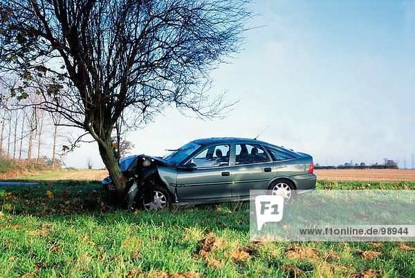 Unfall & Katastrophe. Verkehrsunfall. Car Wrack