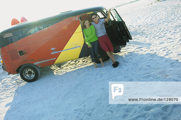 Couple on beach