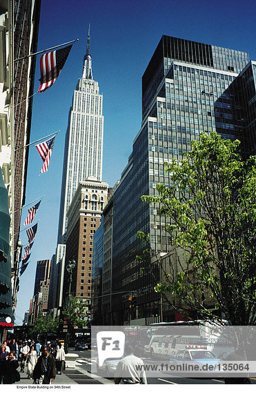 Empire State Building in der 34. Straße