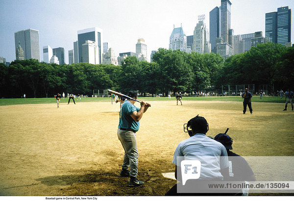 Baseballspiel im Central Park