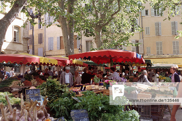 Marktstand  Place Richelme  Aix-en-Provence