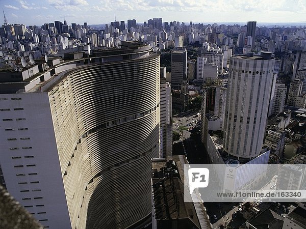 Wolkenkratzer in der Stadt  Sao Paulo  Brasilien