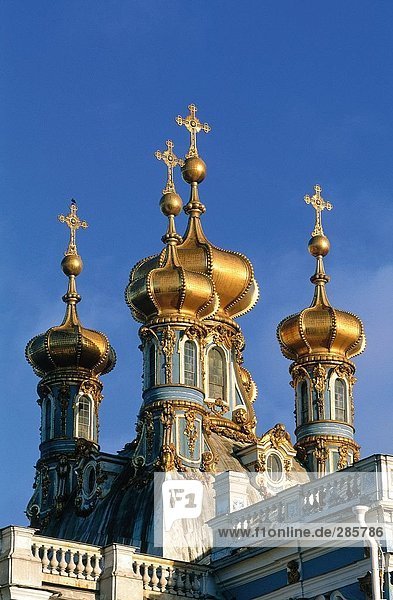 Untersicht Dom  St. Petersburg  Russland