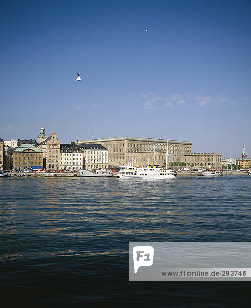 Blick über das Stockholmer Schloss.