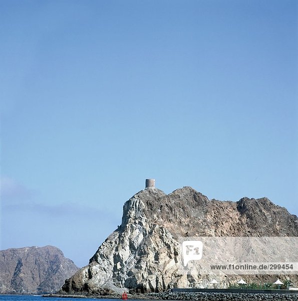 Fort auf Klippe  Muscat  Oman