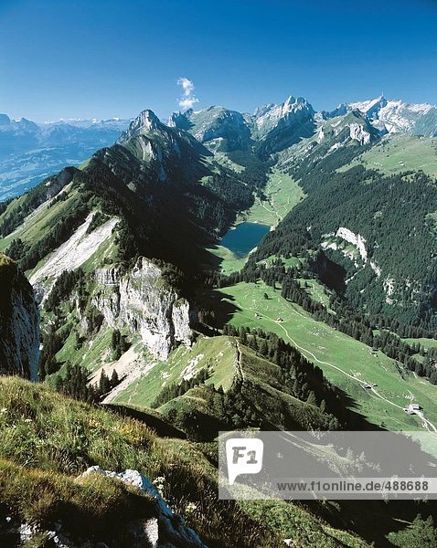 Berg Alpen sehen blicken