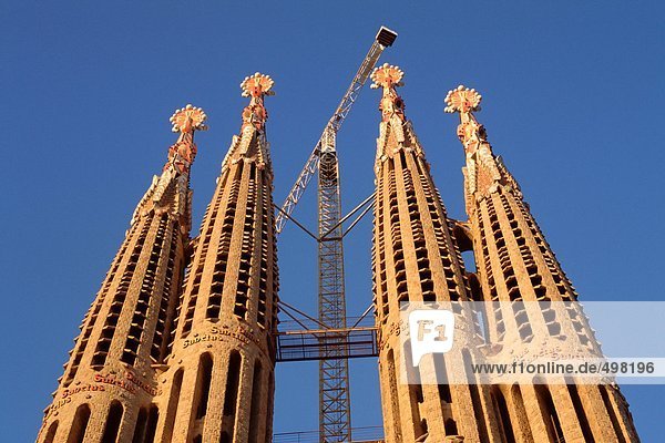 Spanien  Barcelona  Sagrada Familia Kathedrale