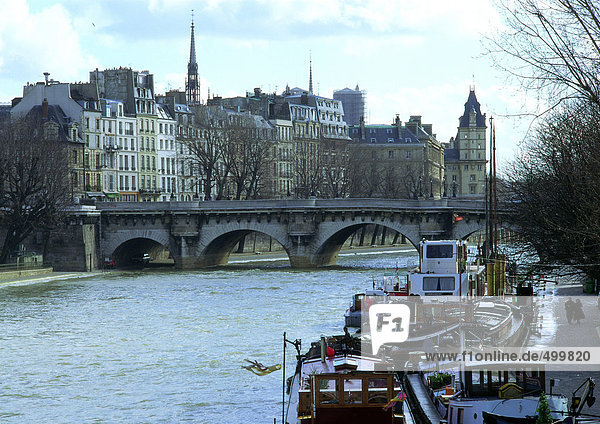 Frankreich  Paris  Seine