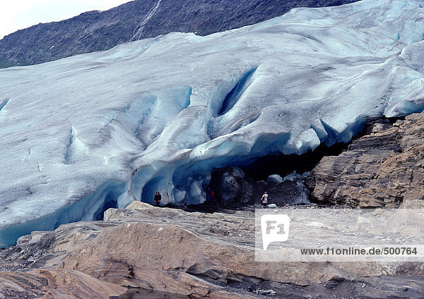 Norwegen,  Gletscher