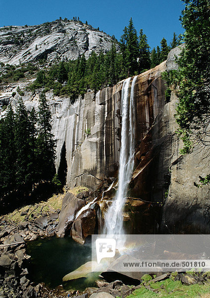 Kalifornien  Yosemite National Park  Wasserfall