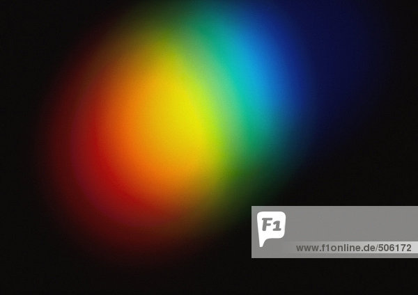 Lichteffekt  verschwommen  regenbogenfarben.