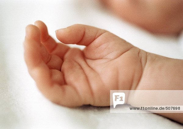 Baby's hand  close-up