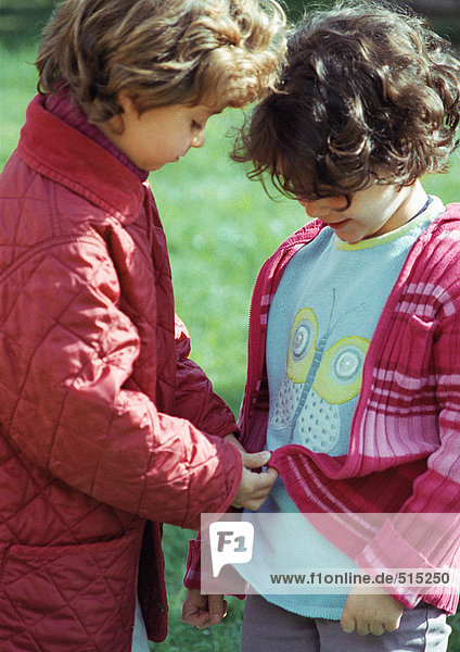 Kinderpullover mit Reißverschluss  Outdoor