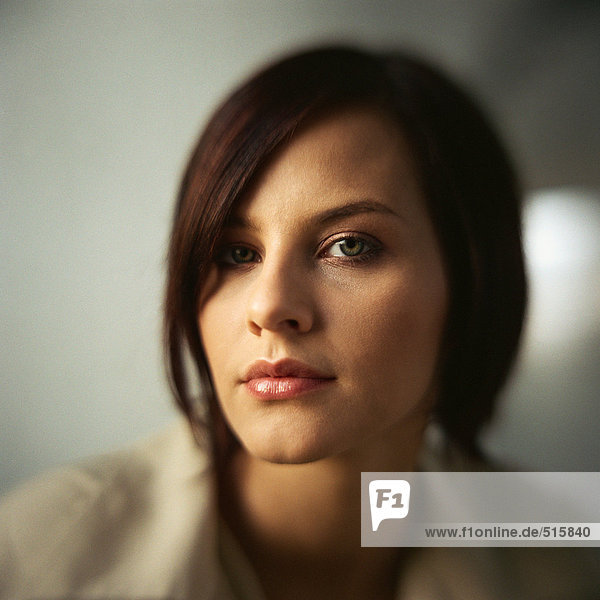 Woman looking at camera  portrait