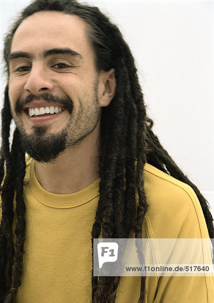 Man smiling, portrait