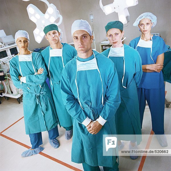 Chirurgisches Team  Porträt