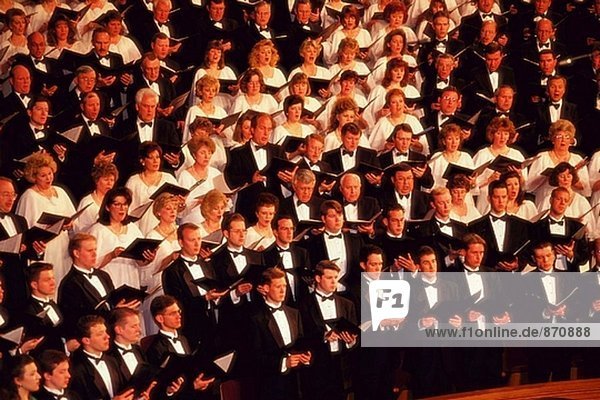 Tabernacle Choir. Von Salt Lake City. Utah. USA