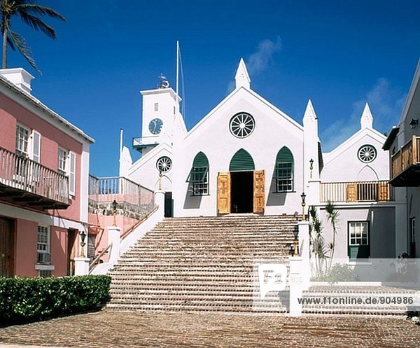 St. Peter´s-Kirche. St. George. Bermuda