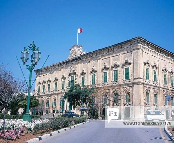 Grand Master´s Palast. Sitz des Parlaments und Präsident. La Valletta. Malta