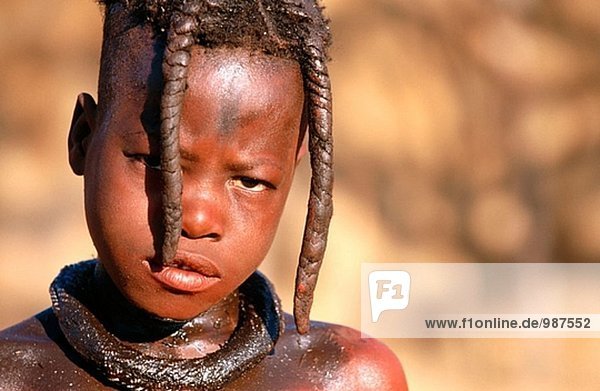 Himba Boy. Kaokoveld. Namibia.