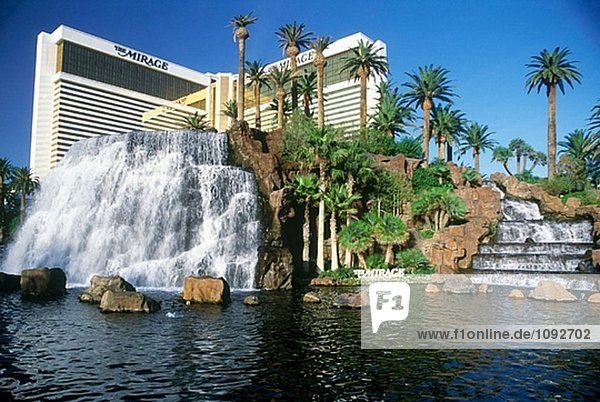 Das Mirage Resort and Casino. Las Vegas. Nevada  USA