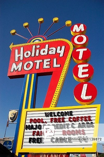 Urlaub Motel  Las Vegas. Nevada  USA
