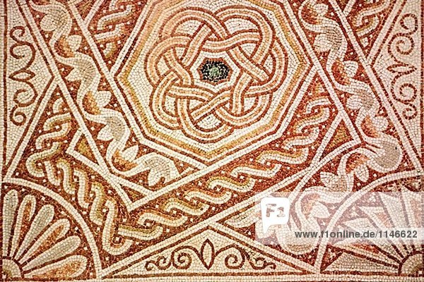 Mosaic floor tiles. Syria