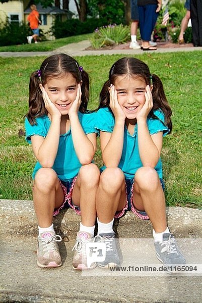 Twins Convention at Twinsburg. Ohio. USA.