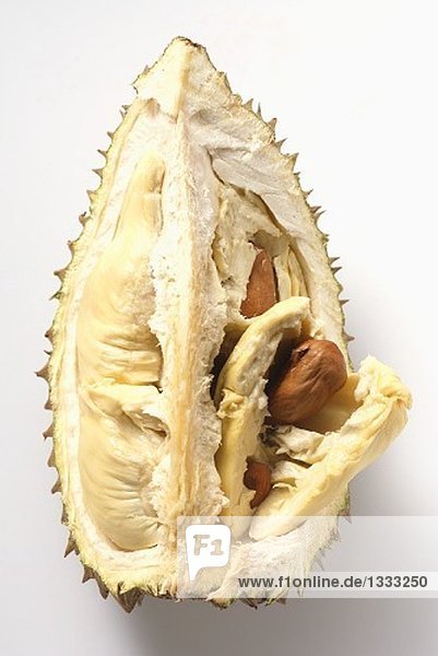 Durian (ein Viertel der Frucht)