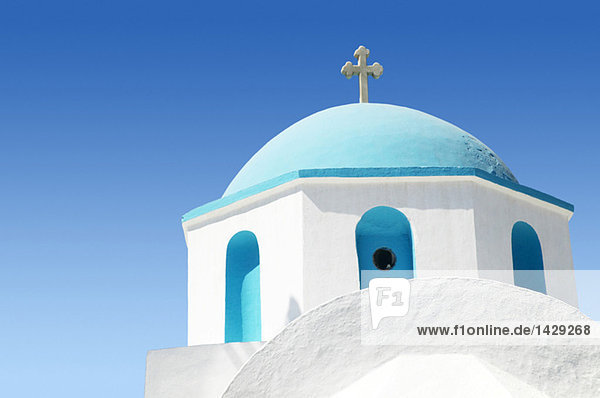 Griechenland  Naxos  Kirche  Kirchturm
