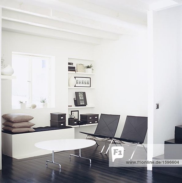 Living room in Stockholm Sweden.