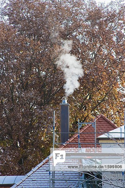 Rauch Schornstein Umweltverschmutzung