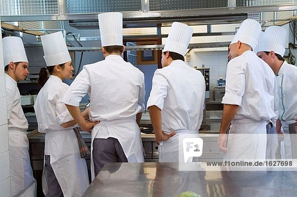 Chefs. Luis Irizar Kochschule. Donostia