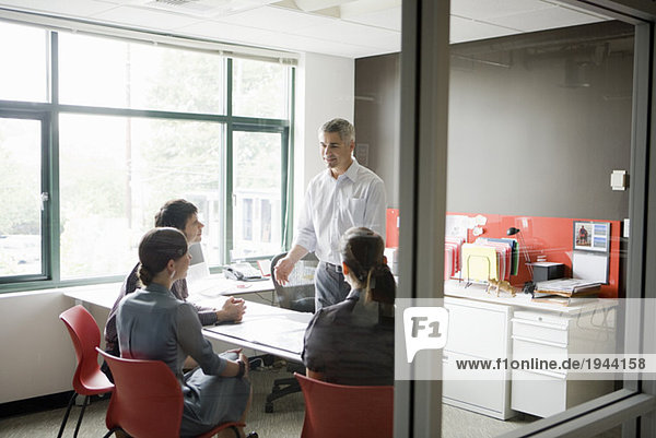 Unternehmer treffen