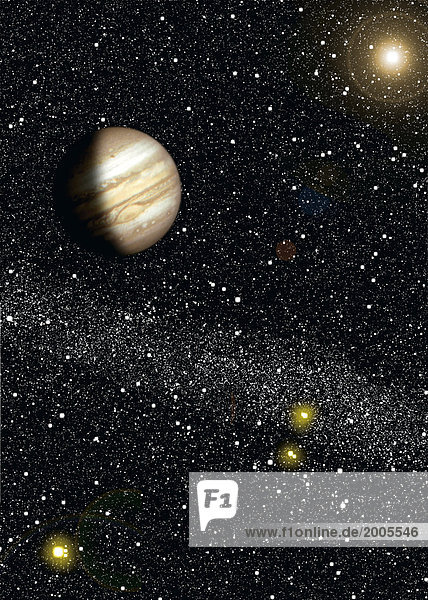 Jupiter  Computergrafik