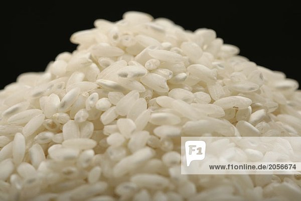 Ein Haufen weißer Reis