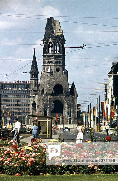 Gedächtniskirche  Berlin  Deutschland