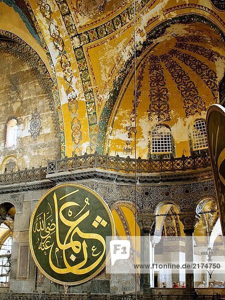 Hagia Sophia (Aya Sojya). Istanbul. Turkei