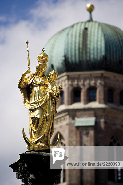 Germany  Bavaria  Munich  St Mary's Column